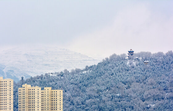 二郎山雪韵