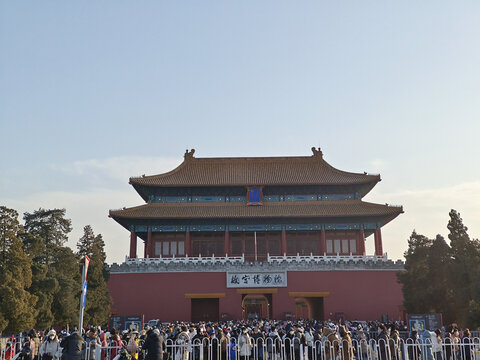 北京故宫神武门