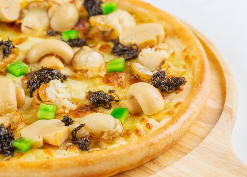 蘑菇披萨