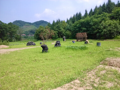 模拟野战场地