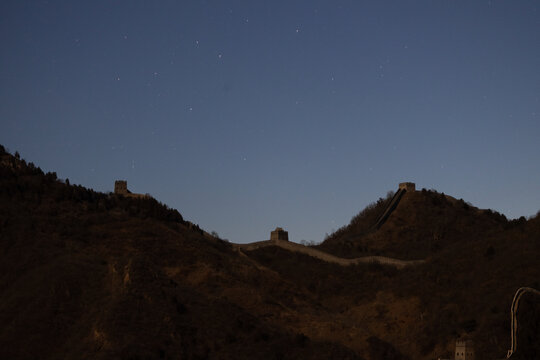 长城星空