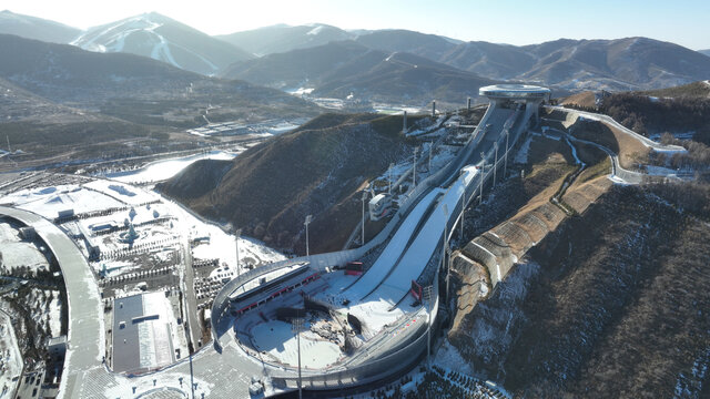 张家口冬奥村雪如意