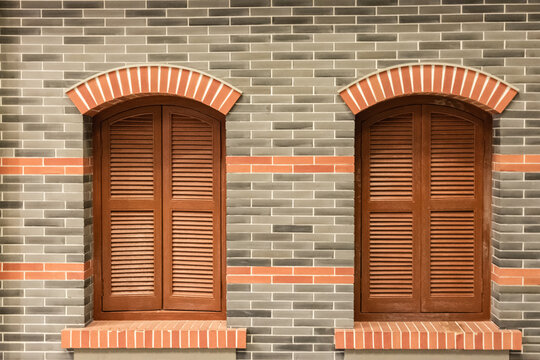 老上海石库门木窗