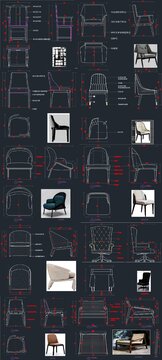 椅子设计CAD