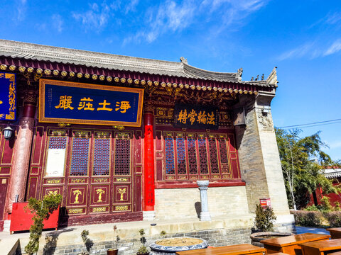 西安香积寺建筑掠影