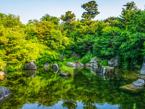 人造园林景观