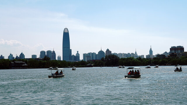 大明湖风景