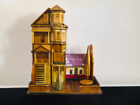 小房子别墅模型