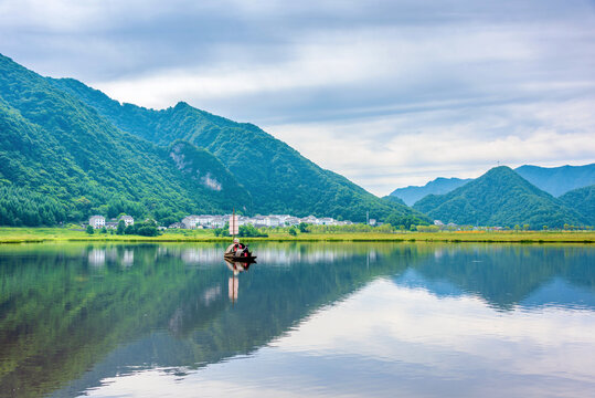 中国湖北神农架大九湖风光