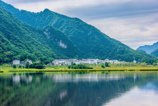 中国湖北神农架大九湖风光