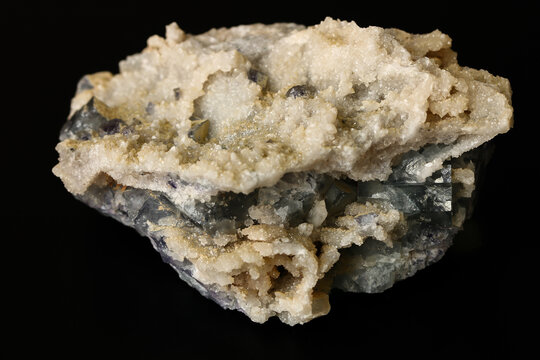 水晶萤石矿物