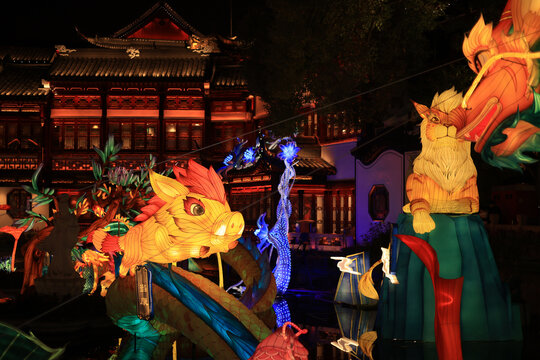 上海豫园城隍庙灯会