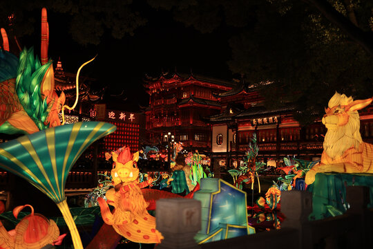 上海豫园城隍庙灯会