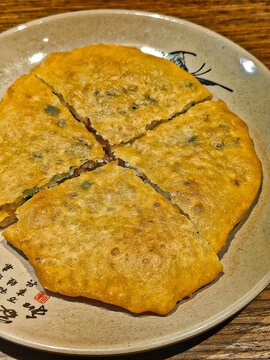 鲜肉饼羊肉饼四川重庆美食