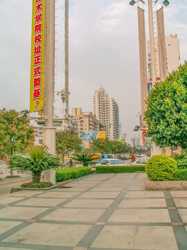 漳州市街景