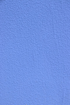 蓝漆水泥墙