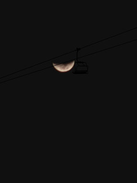 缆车和月亮