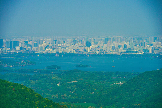 杭州风貌龙井村