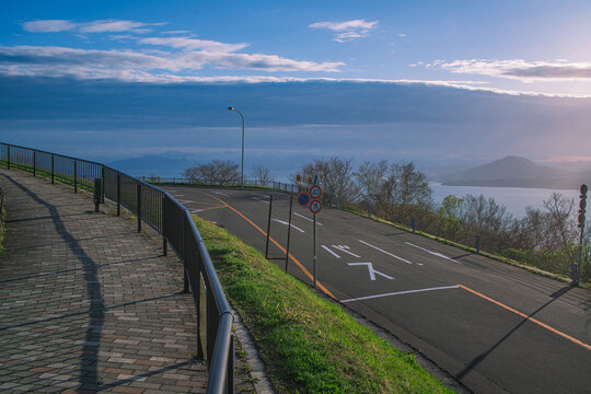 日本北海道函馆山