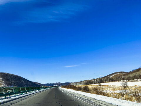 冬季高速公路
