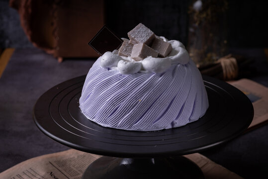 香芋紫薯蛋糕