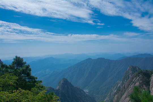 黄山著名风景旅游景区