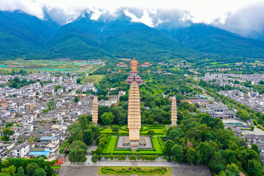 丽江古城全景