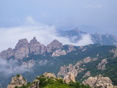 青岛崂山云海