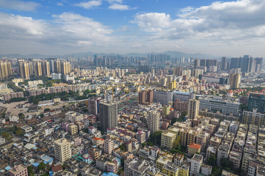 深圳沙井古墟全景