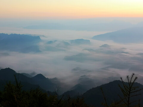 高山云海