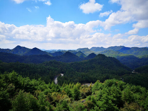 高山白云