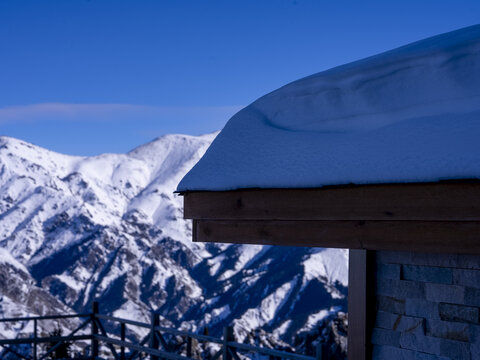 新疆天山雪山