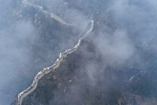 雪后长城