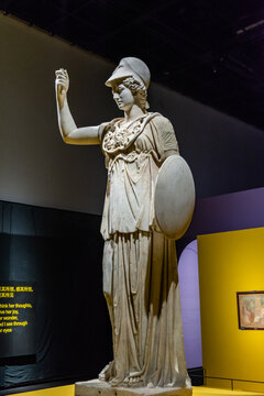 雅典娜雕塑