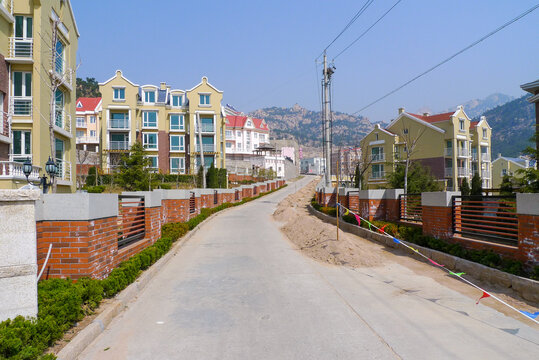 建设中的住宅小区