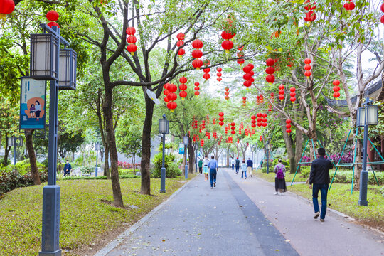 公园休闲步道