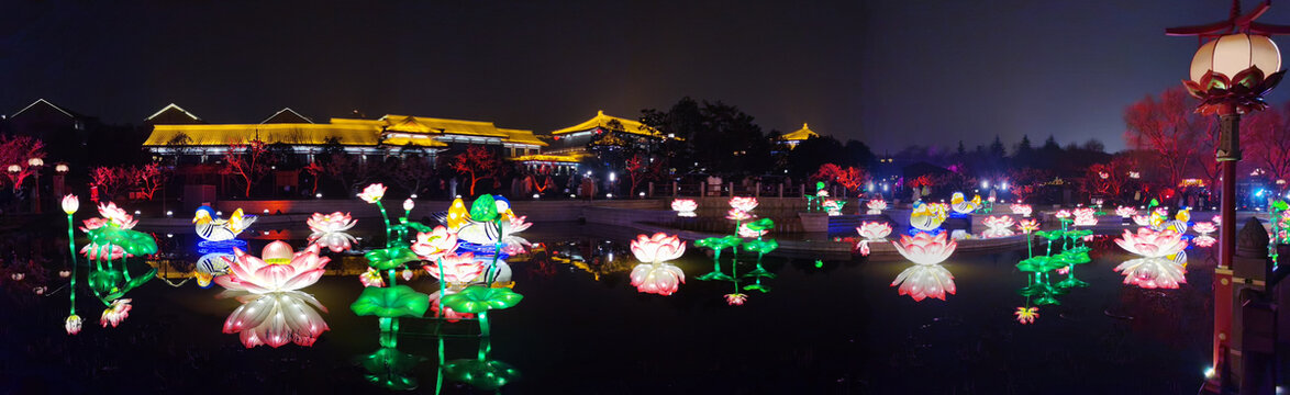 芙蓉灯会全景