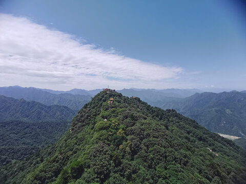 终南五台群山