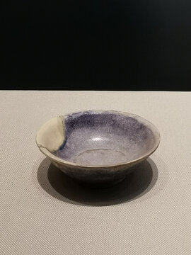西夏白瓷釉碗