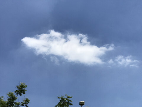 蓝天白云