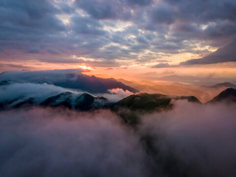 云起武功山