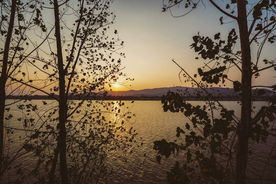 夕阳