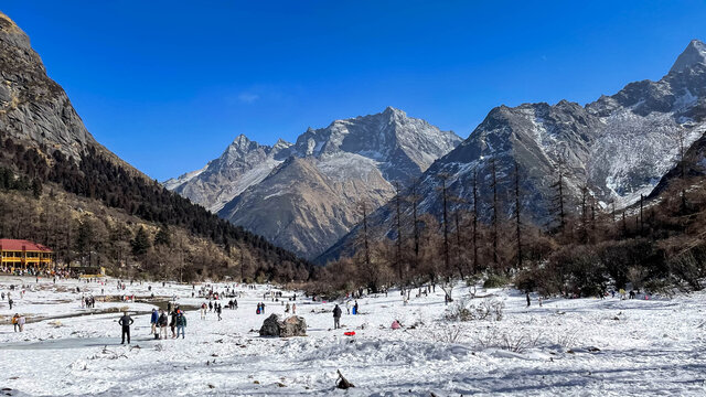 毕棚沟风景