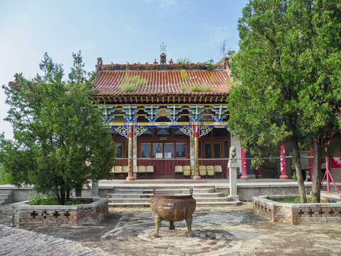 榆林米脂古城城皇庙