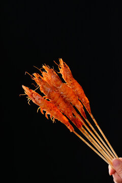 明虾串