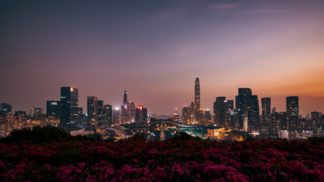 深圳福田夜景