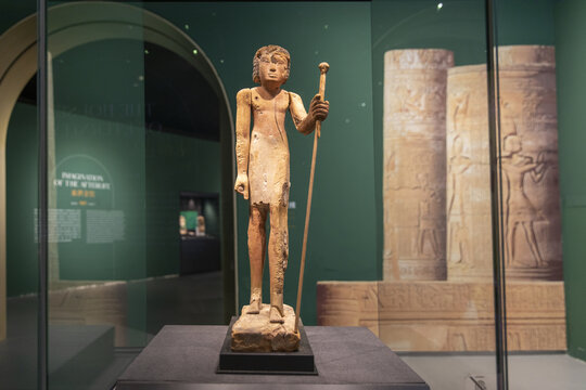 古埃及贵族雕像