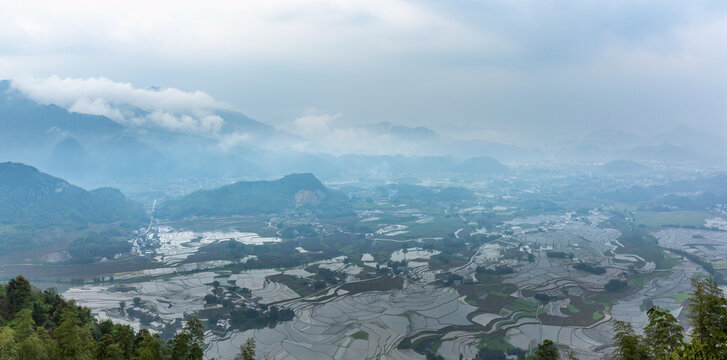 宜宾长宁双河镇田园风景