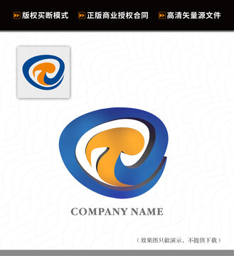 T字母农业logo