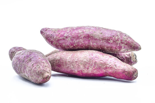 新鲜紫薯